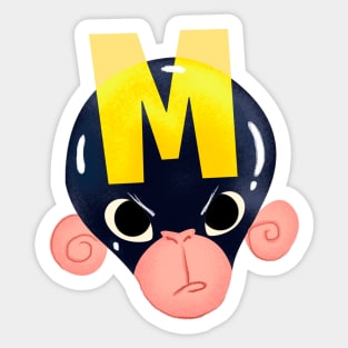 Monkey Sticker